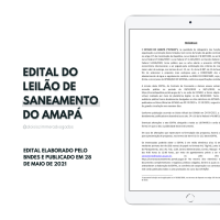 Amapá publica Edital do Leilão de Concessão de Saneamento