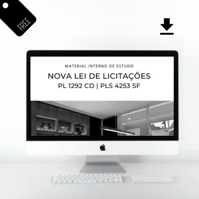 E-Book Nova Lei de Licitações