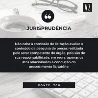 Comissão de Licitação e o sobrepreço do orçamento