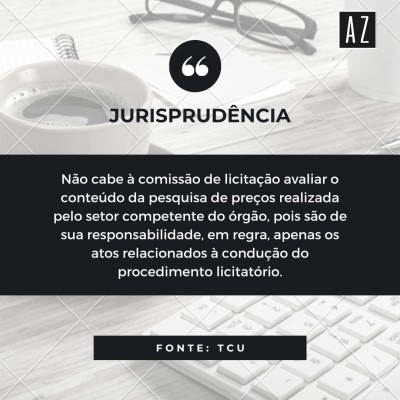 Comiss&atilde;o de Licita&ccedil;&atilde;o e o sobrepre&ccedil;o do or&ccedil;amento