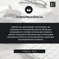 A participa&ccedil;&atilde;o em licita&ccedil;&atilde;o de empresa em recupera&ccedil;&atilde;o judicial