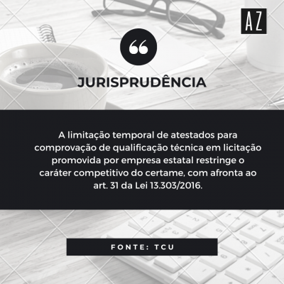 Atestado de Capacidade Técnica não pode conter limitação temporal