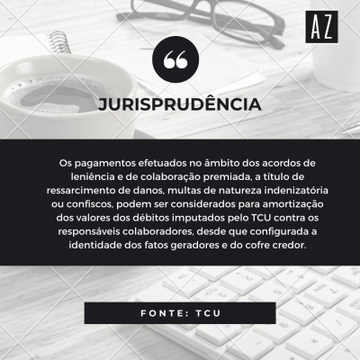 TCU admite amortização de pagamentos em acordo de leniência